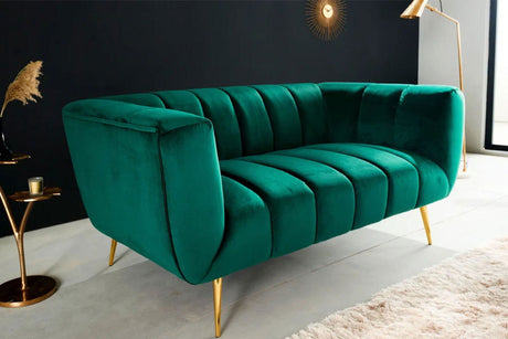 Sofa Noblesse 165 cm SZMARAGDOWA / 41247 / INVICTA INTERIOR