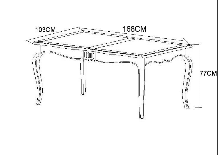 Verona VE810 Stół 168cm