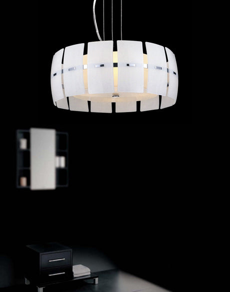 LAMPA WISZĄCA BIAŁA OPTIMATIC W3