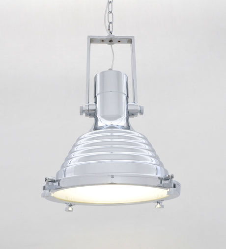 LAMPA WISZĄCA INDUSTRIALNA LOFT CHROMOWANA BOTTI