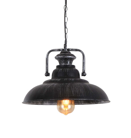 LAMPA WISZĄCA INDUSTRIALNA STARE SREBRO LOFT BARDI