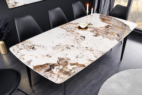 STÓŁ MILANO CERAMICZNY BLAT 180 CM / 44233 / INVICTA INTERIOR