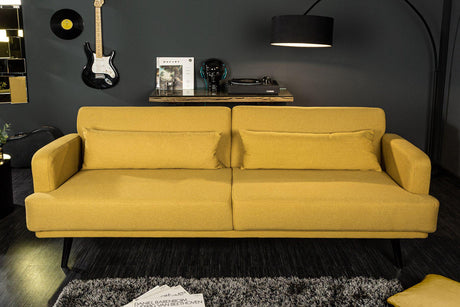 SOFA STUDIO ŻÓŁTA / 39466 / INVICTA INTERIOR / INVICTA INTERIOR