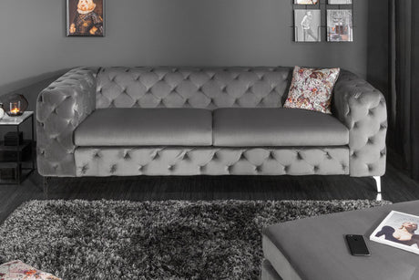 SOFA MODERN SZARA / 38714 / INVICTA INTERIOR